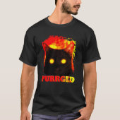 地獄おもしろいのイラストレーション Tシャツ (正面)