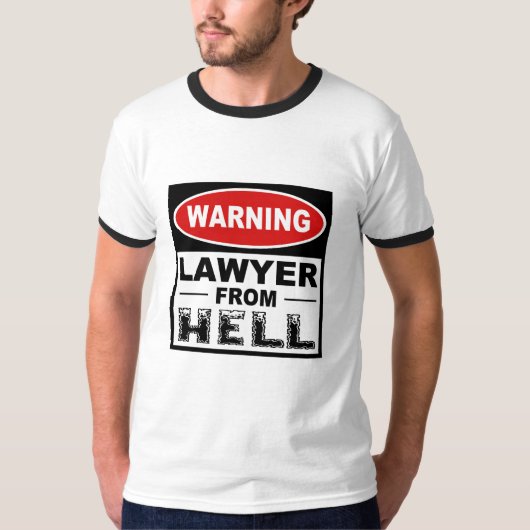 地獄からの弁護士 Tシャツ (正面)