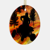 地獄からの道のATV セラミックオーナメント (右)