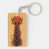 地獄からの電波塔 キーホルダー (裏面)