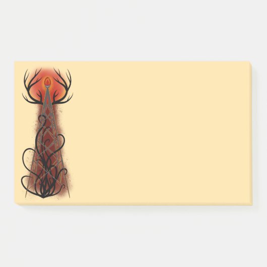 地獄からの電波塔 ポストイット (正面)