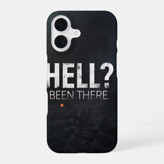 地獄から帰還 iPhone 16ケース (裏面)
