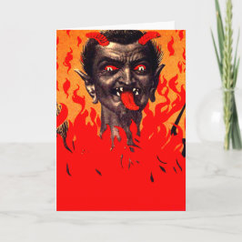 地獄から現れるクランプス シーズンカード