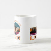 地獄が凍ったら私もそこをスキーをする コーヒーマグカップ (中央)