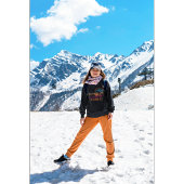 地獄が凍ったら私もそこをスキーをする パーカ