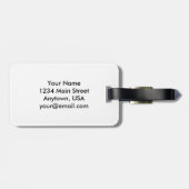 地獄が凍っている場合、私はそこに潜りますも ラゲッジタグ (裏面横)