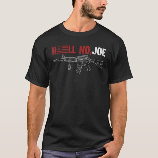 地獄なしジョーTee銃 Tシャツ (正面)