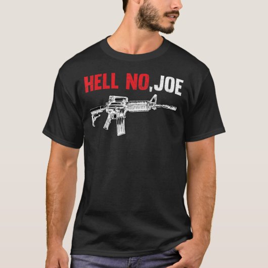 地獄なしジョーTee銃 Tシャツ (正面)