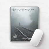 地獄によってあなたは行っていたら行くことを保って下さい マウスパッド (マウス)