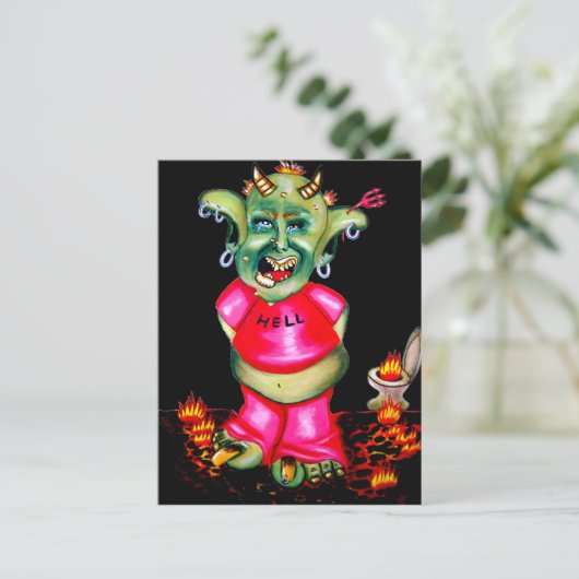 地獄に住む ポストカード (スタンド正面)