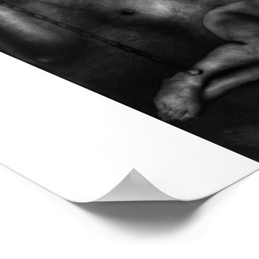 地獄に落ちる ポスター (角)