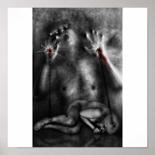 地獄に落ちる ポスター (正面)