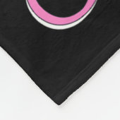 地獄に行くことができる私はベルの乳癌を鳴らした フリースブランケット (角)