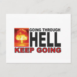 地獄に行く保こと ポストカード