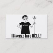 地獄のおたくに切り刻まれる 名刺 (裏面)