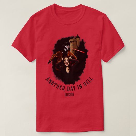 地獄のもう1日2 Tシャツ (デザイン正面)