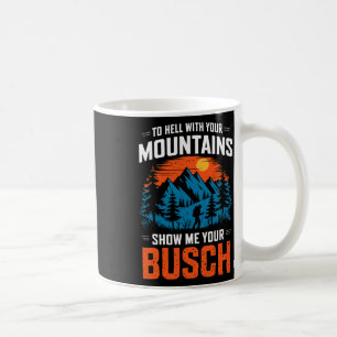 地獄のような山々よりバスチのビールを教えて コーヒーマグカップ
