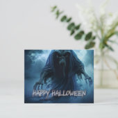 地獄のような風景の中の黒い幽霊 – ハロウィーン (スタンド正面)