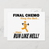 地獄のよう走な最終的なチェモ – 白血病 ポストカード (正面/裏面)