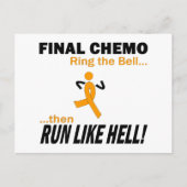 地獄のよう走な最終的なチェモ – 白血病 ポストカード (正面)