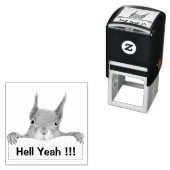 地獄のイイおもしろいリス セルフインキングスタンプ (インサイチュ)