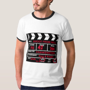 地獄のカメラの石板のTシャツからのシュート Tシャツ