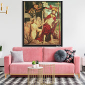 地獄のキリスト キャンバスプリント (インサイチュ (リビング))