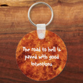 地獄のキーチェーンへの道 キーホルダー (正面)