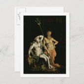 地獄のシーン:ハデスとペルセフォンを示す詳細 ポストカード (正面/裏面)