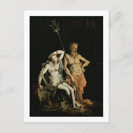 地獄のシーン:ハデスとペルセフォンを示す詳細 ポストカード (正面)