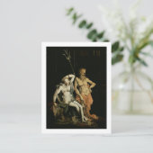 地獄のシーン:ハデスとペルセフォンを示す詳細 ポストカード (スタンド正面)