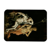 地獄のシーン:ハデスとペルセフォンを示す詳細 マグネット (横)