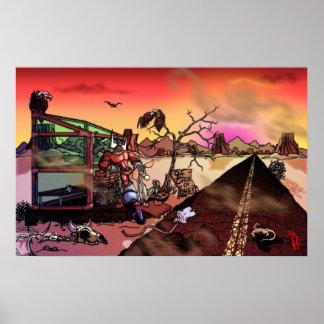 地獄のバストップス ポスター