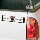 地獄のバンパーステッカーへの道 バンパーステッカー (トラック上)