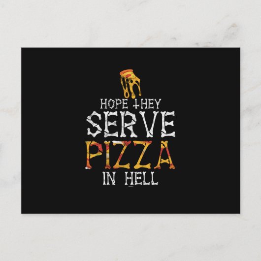 地獄のピザ シーズンポストカード (正面)