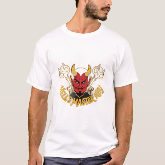 地獄のマスターキー Tシャツ (正面)