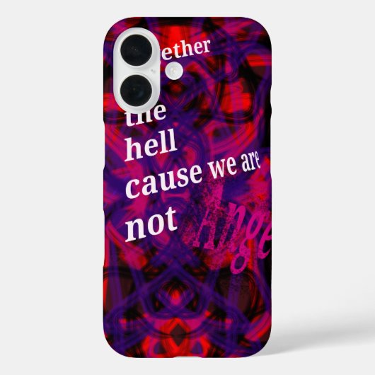 地獄の中で Case-Mate iPhoneケース (裏面)