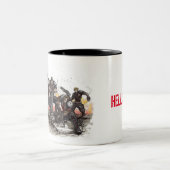 地獄の分隊のマグ ツートーンマグカップ (中央)