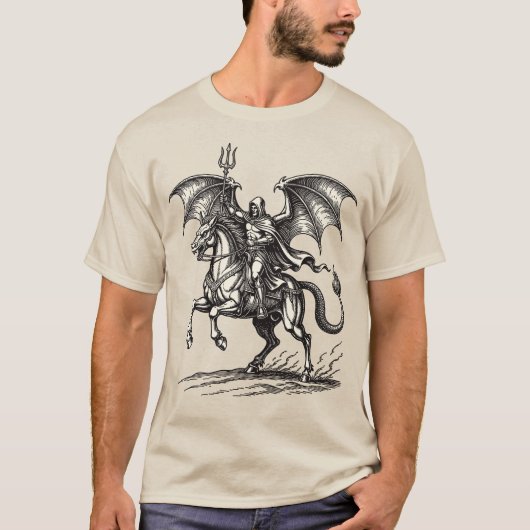 地獄の前衛の騎行 Tシャツ (正面)