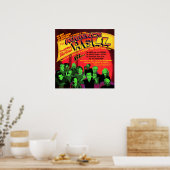 地獄の劇場ポスターの観客 ポスター (キッチン)