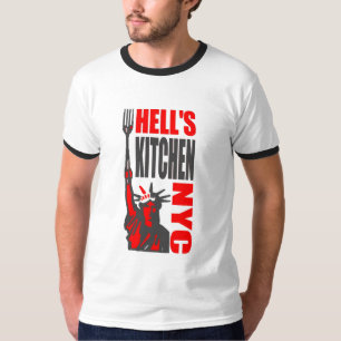 地獄の台所自由NYC Tシャツ