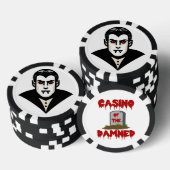 地獄の吸血鬼カジノポーカーチップ ポーカーチップ (積み重ね)