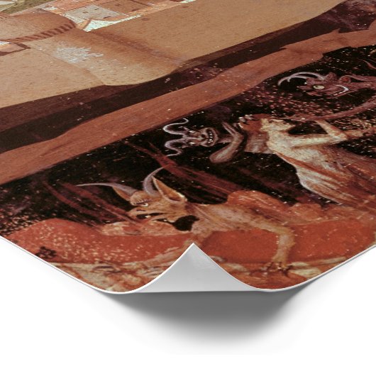 地獄の呪い ポスター (角)