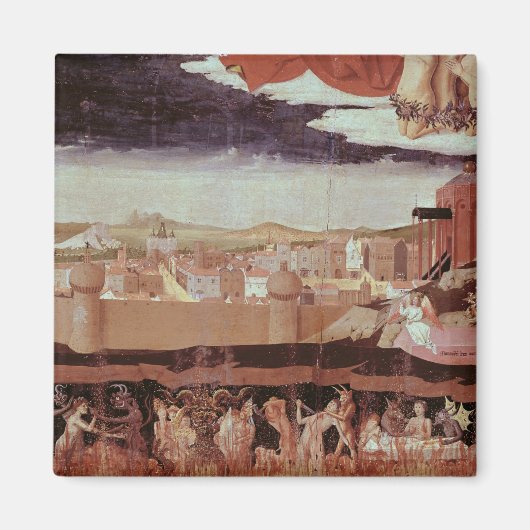 地獄の呪い マグネット (正面)