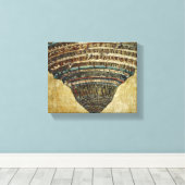 地獄の地図 – サンドロ・ボッティチェリ キャンバスプリント (インサイチュ (ウッドフロア))