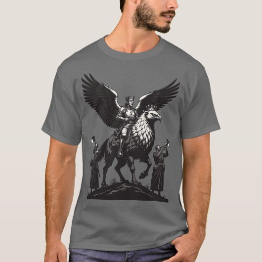 地獄の大公爵マーマーのトランペット Tシャツ (正面)