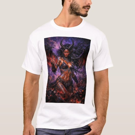 地獄の女王リリス Tシャツ (正面)