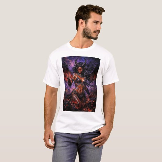 地獄の女王リリス Tシャツ (正面フル)