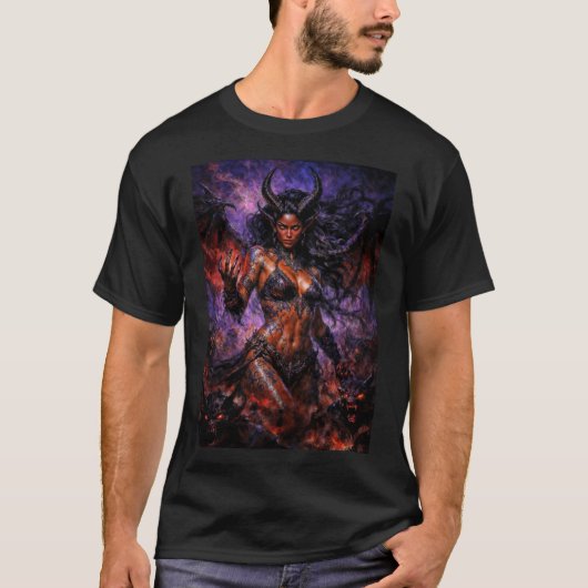 地獄の女王リリス Tシャツ (正面)
