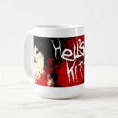 地獄の子猫のマグ コーヒーマグカップ (正面左)